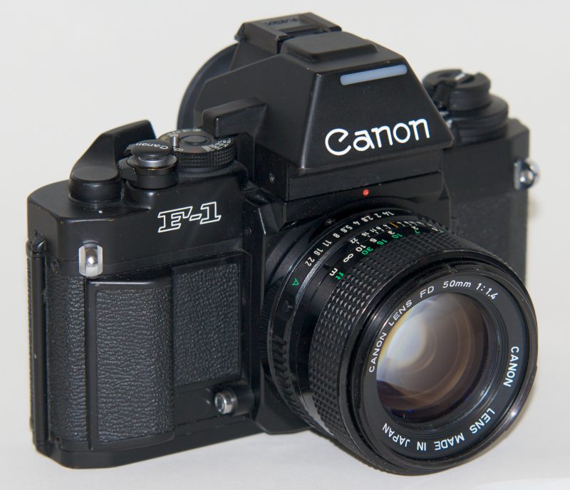 一眼レフcanon Fー１-